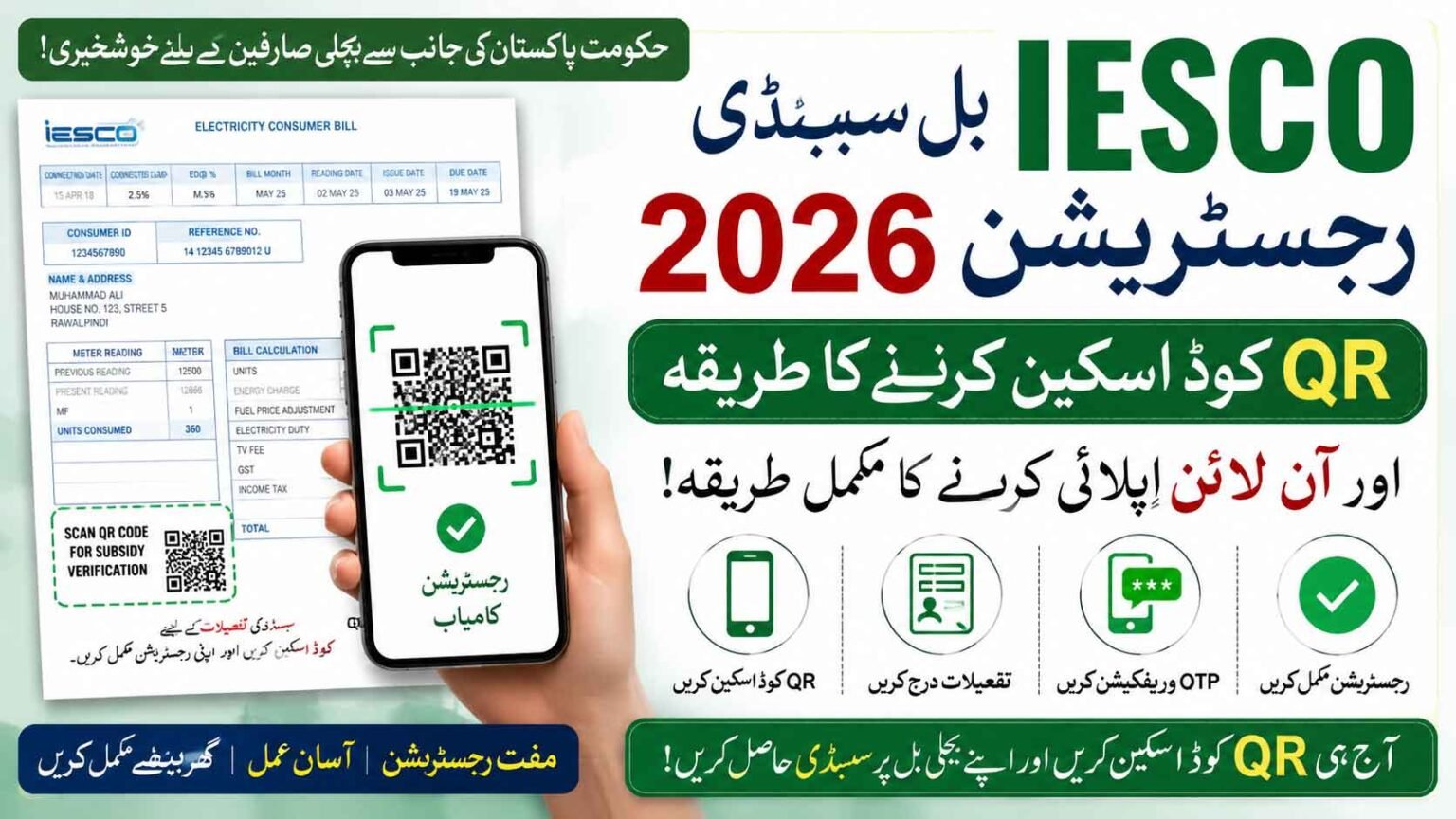 css.pitc.com.pk Registration Cross Subsidy Bill Relief Program - css ...